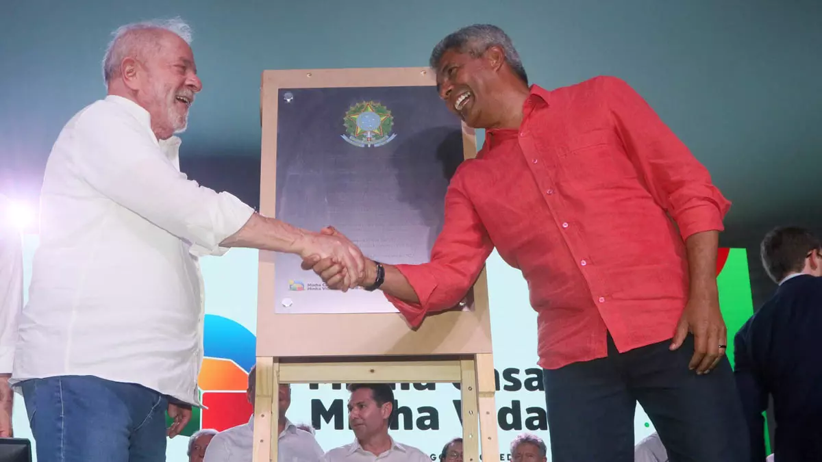 O governador Jerônimo Rodrigues e o presidente Luiz Inácio Lula da Silva anunciarão, nesta quinta-feira (9), às 15h, no Estaleiro Enseada,