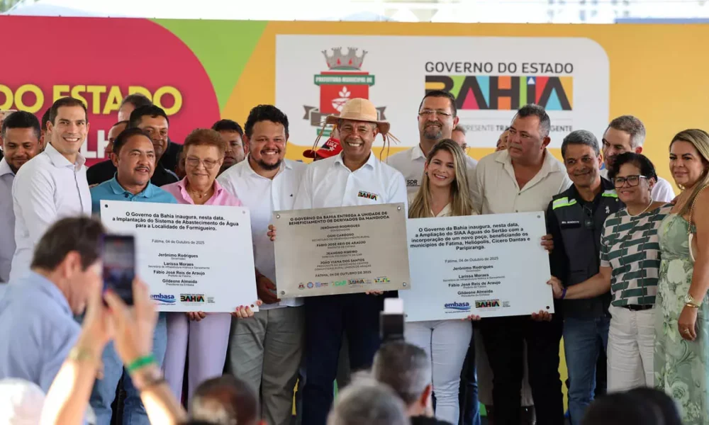 Fátima, pelo governador Jerônimo Rodrigues, inclui a incorporação de um novo poço no distrito de Juá, em Cícero Dantas, e a