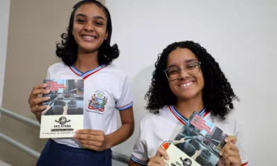 Contemplados no programa CNH nas Escolas do Governo do Estado, 34 estudantes do Colégio Estadual de Tempo Integral Pedro Paulo