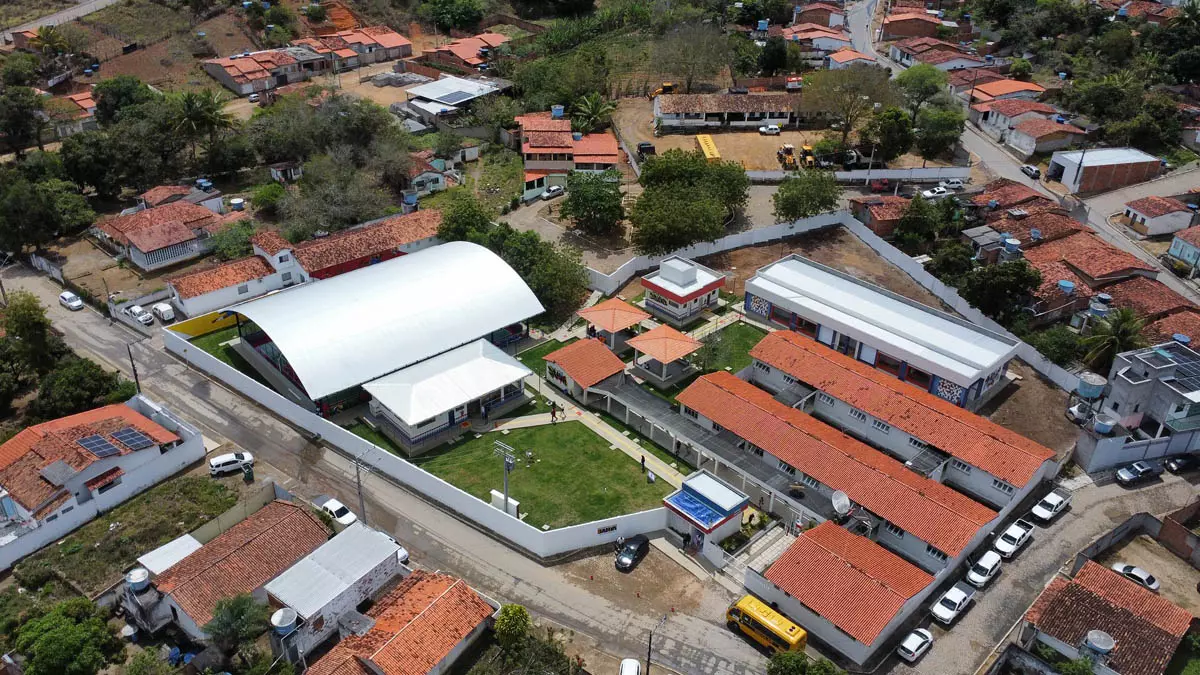 neste sábado (25), durante a inauguração do Colégio Estadual de Tempo Integral Professor Eraldo Tinoco, na cidade de Lafaeite Coutinho