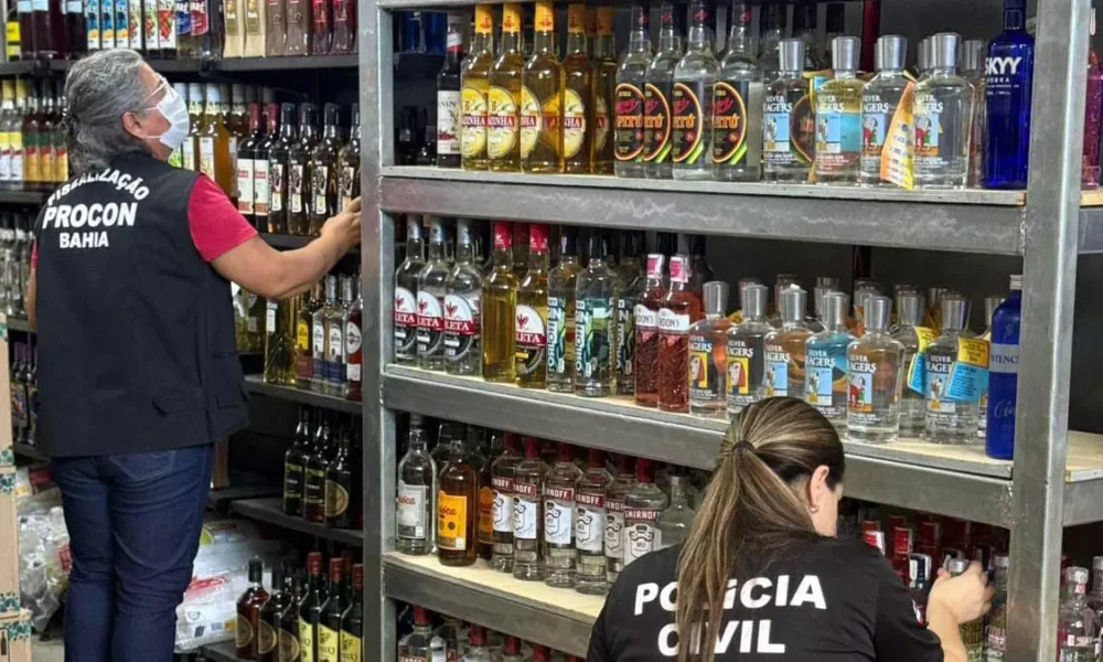 Operação Bebidas Etílicas, iniciada na segunda-feira (6), com o objetivo de coibir a comercialização irregular de bebidas alcoólicas