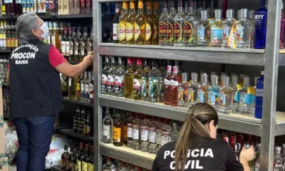 Operação Bebidas Etílicas, iniciada na segunda-feira (6), com o objetivo de coibir a comercialização irregular de bebidas alcoólicas
