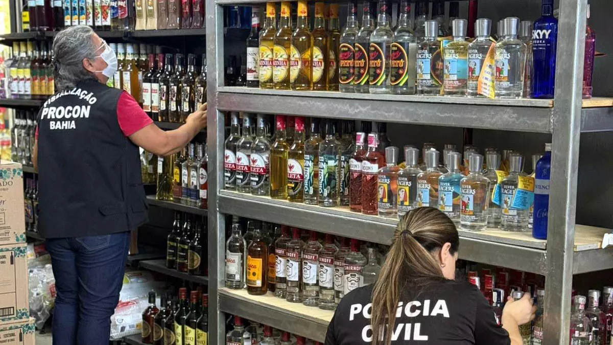 Operação Bebidas Etílicas, iniciada na segunda-feira (6), com o objetivo de coibir a comercialização irregular de bebidas alcoólicas