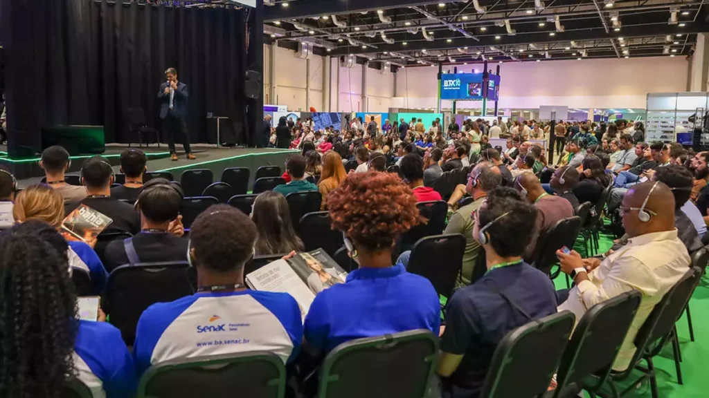 Experience (BTX), realizada no Centro de Convenções Salvador. O maior evento de startups do Nordeste, organizado pelo