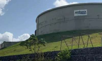 adutora recém entregue pela Embasa. Após a conclusão da fase de testes na última semana, a nova adutora acrescenta mais de 100 litros de
