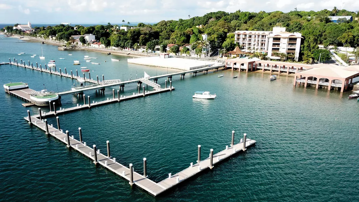 Após a entrega das marinas da Penha (Salvador), de Cacha-Pregos (Vera Cruz), Itaparica e Salinas da Margarida, pelo Governo do Estado,