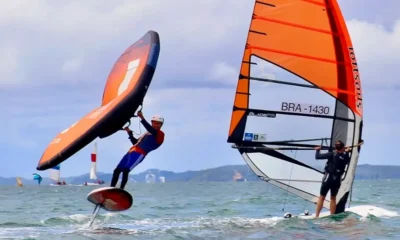 Baía de Todos-os-Santos movimentou, no último sábado (4), a orla da Ribeira, em Salvador, com a participação de 58 velejadores da Bahia