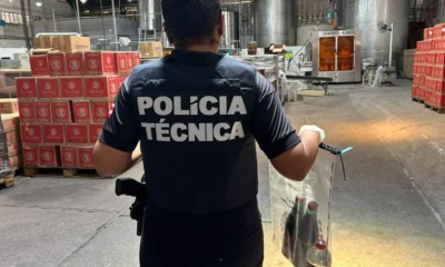 A Polícia Técnica da Bahia participou na manhã de hoje (14) da Operação Bebidas Etílicas, uma ação conjunta que reúne equipes da