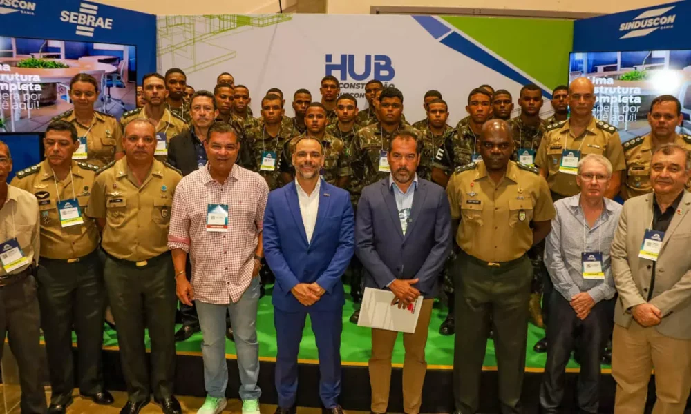 O Sindicato da Indústria da Construção do Estado da Bahia (Sinduscon-BA) e o Exército Brasileiro formalizaram, na tarde desta