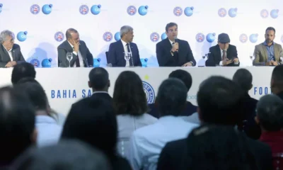 o Esporte Clube Bahia e o City Football Group lançaram oficialmente o empreendimento, um moderno centro de treinamento