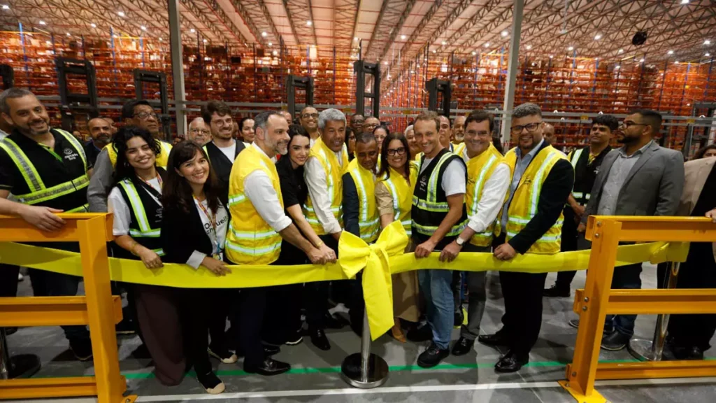 O Mercado Livre inaugurou nesta terça-feira (21) seu novo Centro de Distribuição em Simões Filho, na Região Metropolitana de Salvador.