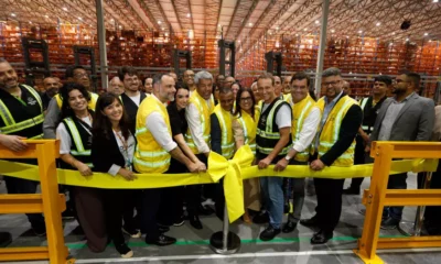 O Mercado Livre inaugurou nesta terça-feira (21) seu novo Centro de Distribuição em Simões Filho, na Região Metropolitana de Salvador.