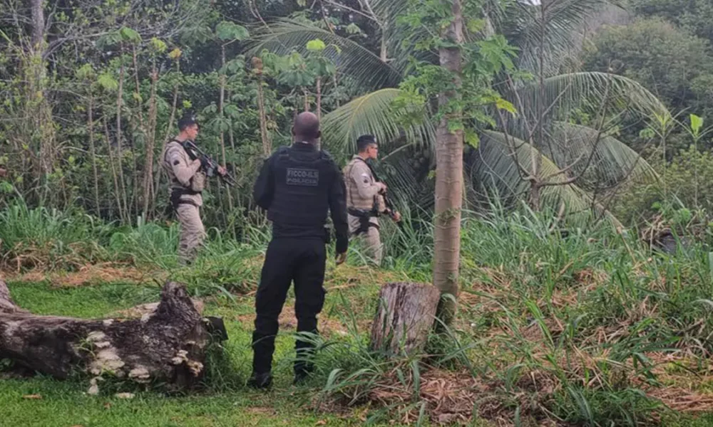 A Força Integrada de Combate ao Crime Organizado de Ilhéus (FICCO/Ilhéus), em ação conjunta com a Delegacia da Polícia Civil de Maraú,