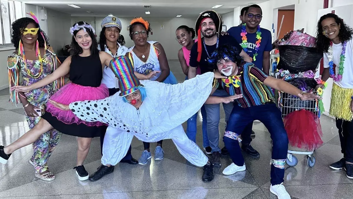 O Hospital Geral Roberto Santos (HGRS) preparou uma semana especial para levar leveza e sorrisos às crianças que estão internadas