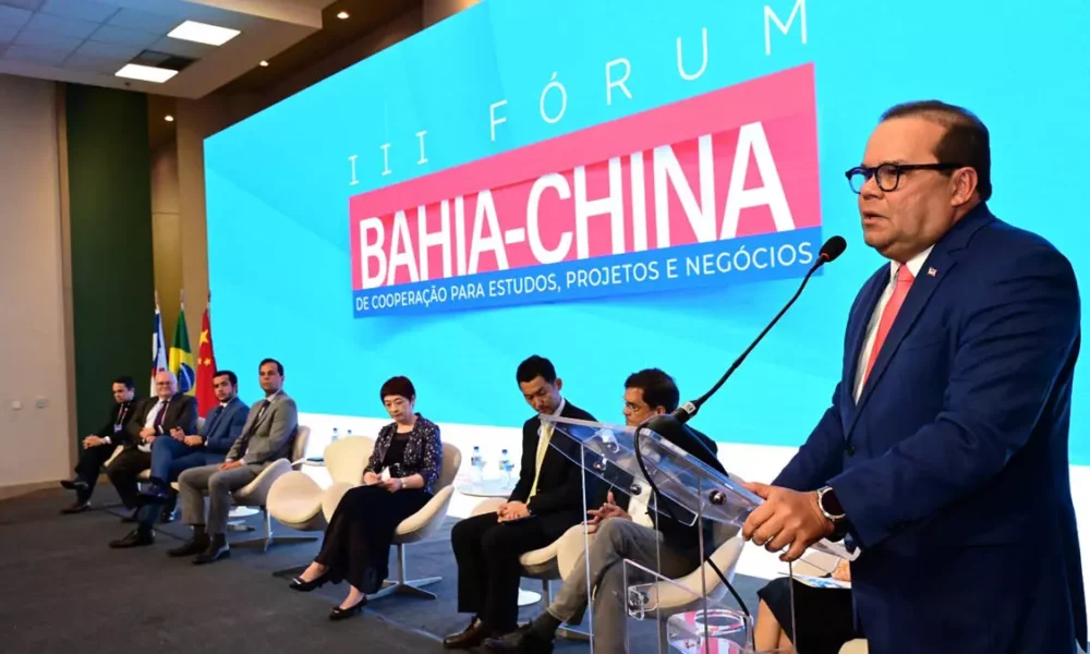 A Bahia figura entre os cinco principais destinos de investimentos chineses no Brasil e lidera o ranking no Nordeste, reforçando