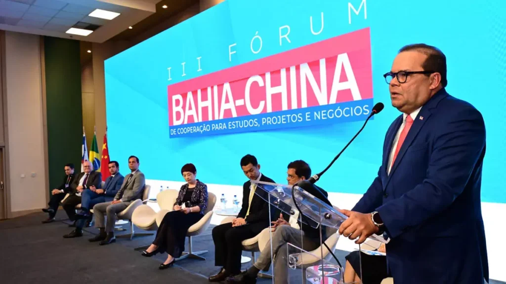 A Bahia figura entre os cinco principais destinos de investimentos chineses no Brasil e lidera o ranking no Nordeste, reforçando