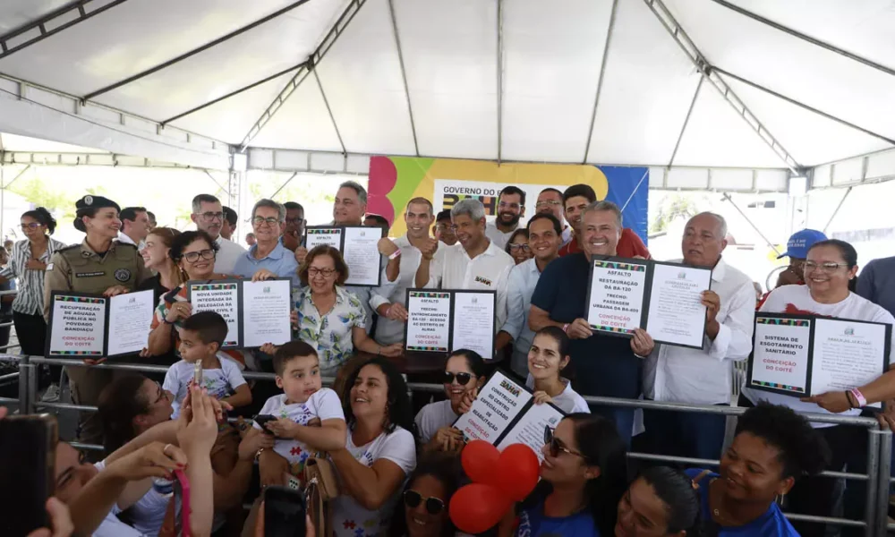 ultrapassa R$ 140 milhões em infraestrutura, saneamento, saúde, segurança e desenvolvimento rural no município de Conceição do Coité.