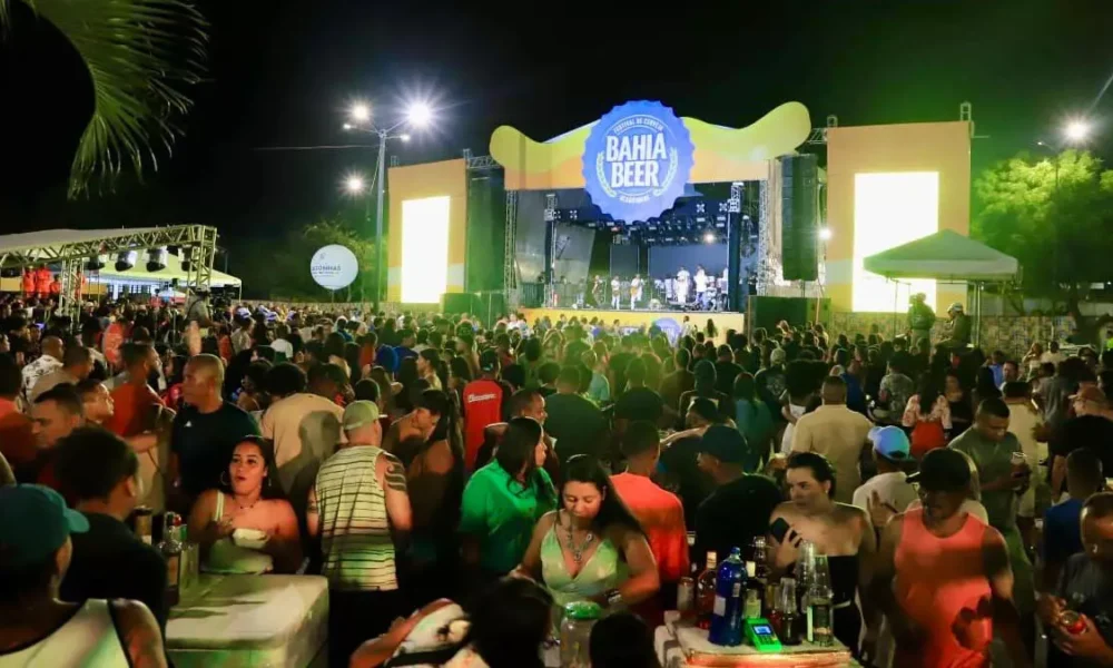 Cervejeiros de todo o Brasil e também do exterior estão reunidos no 3º Bahia Beer Festival - Alagoinhas, que aquece a economia