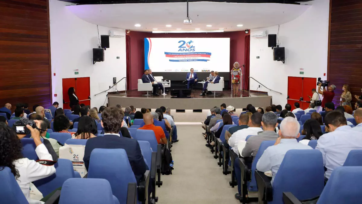 A capital baiana é palco, nesta terça (18) e quarta-feira (19), do encontro “20 anos da Lei dos Consórcios Públicos: do Marco à