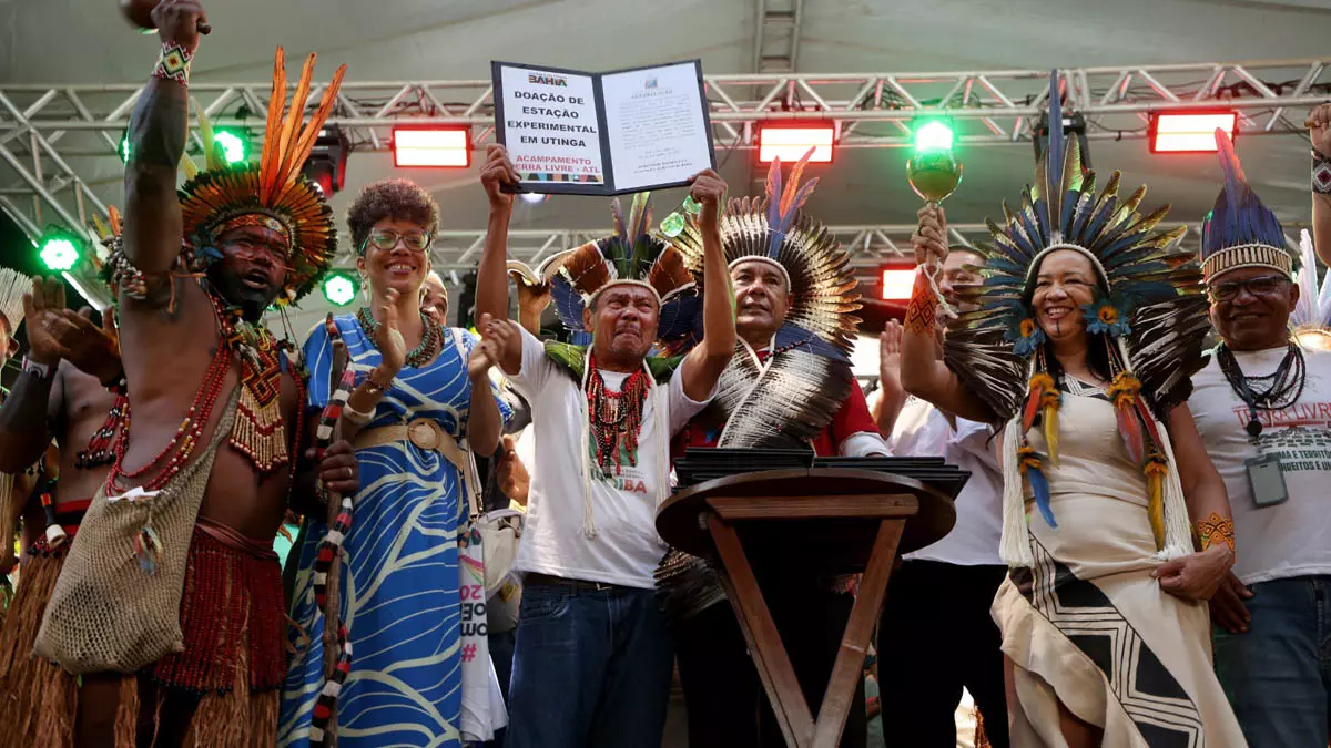 O governador Jerônimo Rodrigues reafirmou, nesta quinta-feira (6), o compromisso com a valorização dos povos originários durante