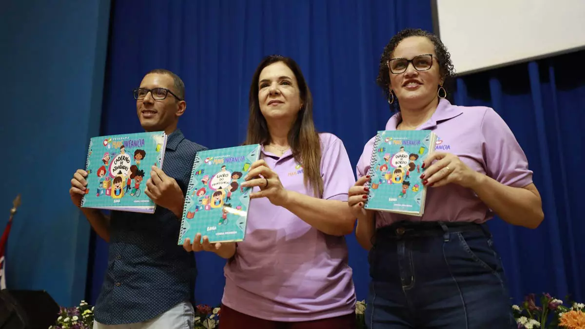 e dialogaram sobre o planejamento pedagógico para o próximo ano. Uma parceria do Mais Infância com o programa estadual Bahia Sem Fome