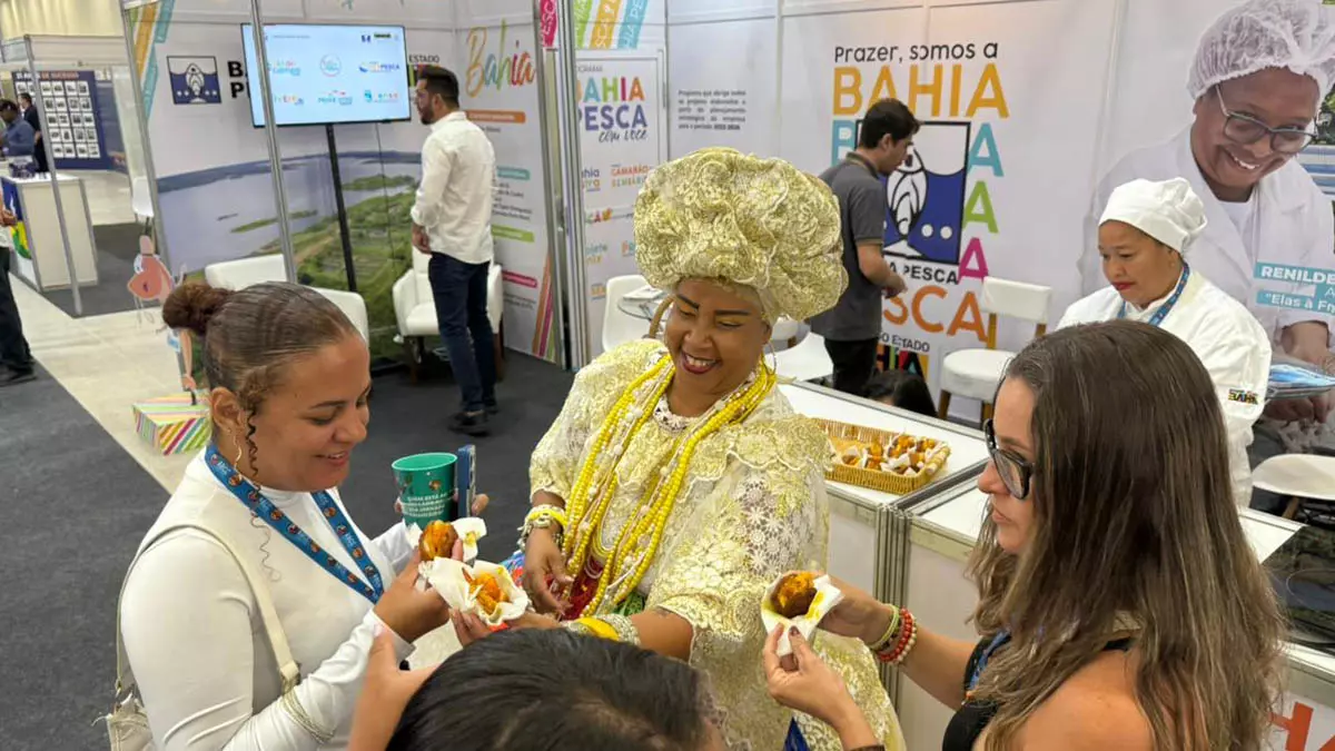 Entre os dias 11 e 14 de novembro, a Bahia Pesca marcou presença na 21ª edição da Feira Nacional do Camarão (Fenacam), realizada no