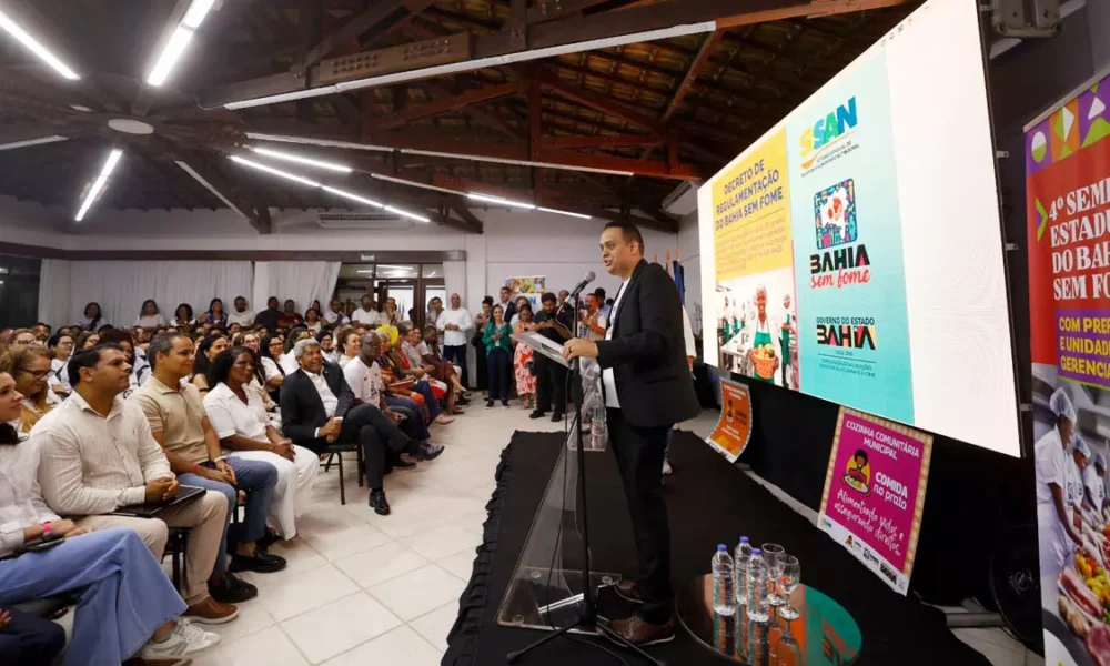 diagnóstico destinado a subsidiar políticas públicas de combate à fome. O evento ocorreu nesta quarta-feira (26), em Salvador,