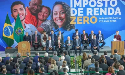 O presidente Luiz Inácio Lula da Silva sancionou, nesta quarta-feira (26), a lei que isenta do Imposto de Renda (IR) quem