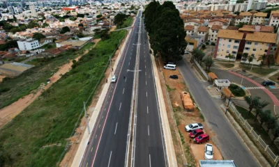 A Avenida Presidente Vargas, em Vitória da Conquista, no Sudoeste baiano, foi totalmente requalificada e inaugurada neste sábado (27)