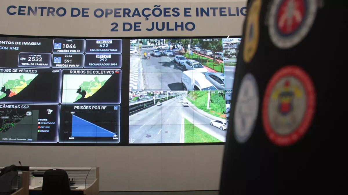 O Sistema de Reconhecimento Facial da Secretaria da Segurança Pública da Bahia bateu, nesta terça-feira (23), o recorde anual