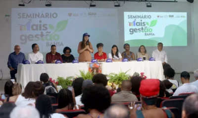 O seminário de lançamento do programa Mais Gestão Bahia reuniu, nesta quarta-feira (10), representantes de instituições de ensino,