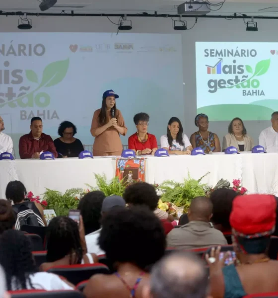 O seminário de lançamento do programa Mais Gestão Bahia reuniu, nesta quarta-feira (10), representantes de instituições de ensino,