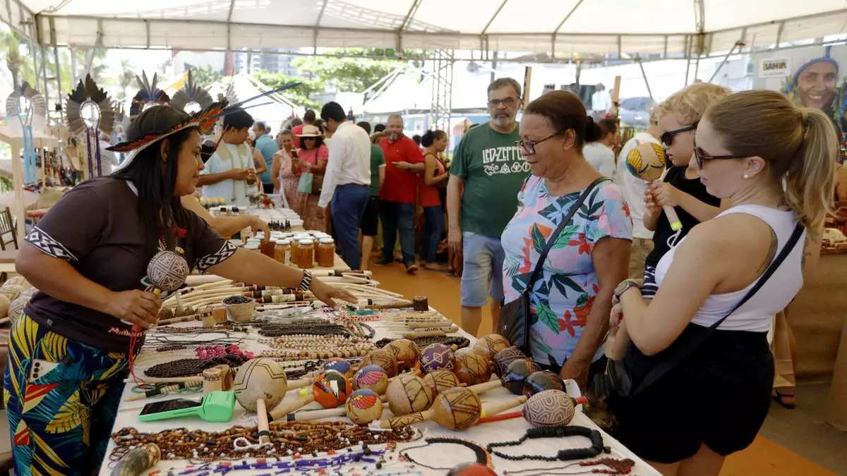Durante cinco dias, a 16ª Feira Baiana da Agricultura Familiar e Economia Solidária transformou o Parque Costa Azul, em Salvador,