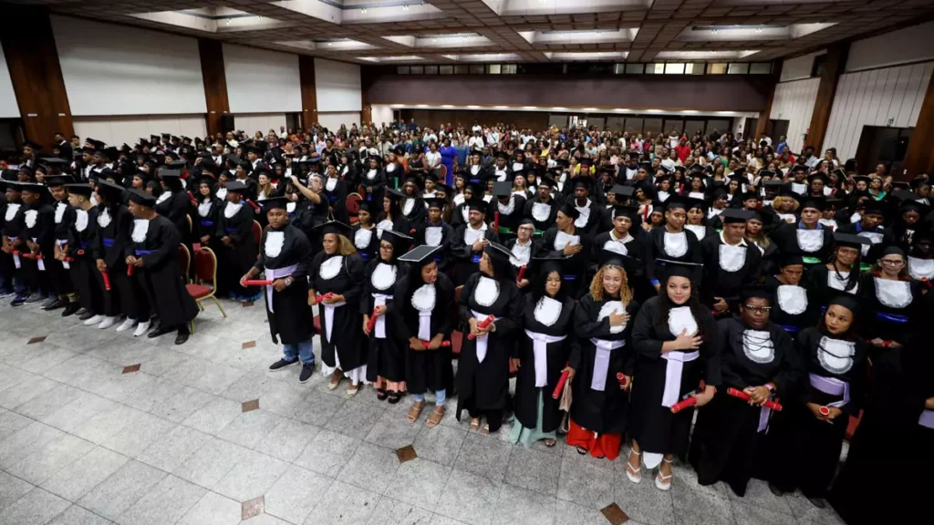 declarou o comerciante Pedro Santos Santana, de 78 anos, durante a solenidade da Formatura Unificada da Educação de Jovens e Adultos (EJA)