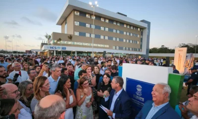 por meio da Secretaria de Estado da Saúde (SES), inaugurou nesta quarta-feira, 10, o Hospital do Câncer de Sergipe