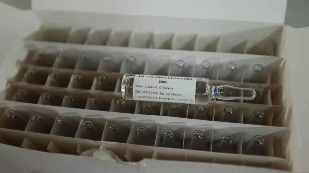 O Ministério da Saúde enviou à Bahia, nesta quarta-feira (31), uma remessa de 100 ampolas de etanol farmacêutico para reforçar o atendimento,
