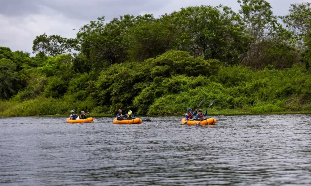 com um reforço importante para a modalidade: a doação de 15 caiaques infláveis à Federação Baiana de Corrida de