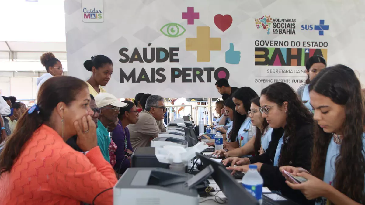 A população de Ilhéus recebe, nos dias 21 e 22 de janeiro, a Feira Saúde Mais Perto, iniciativa do Governo da Bahia, por meio da Secretaria
