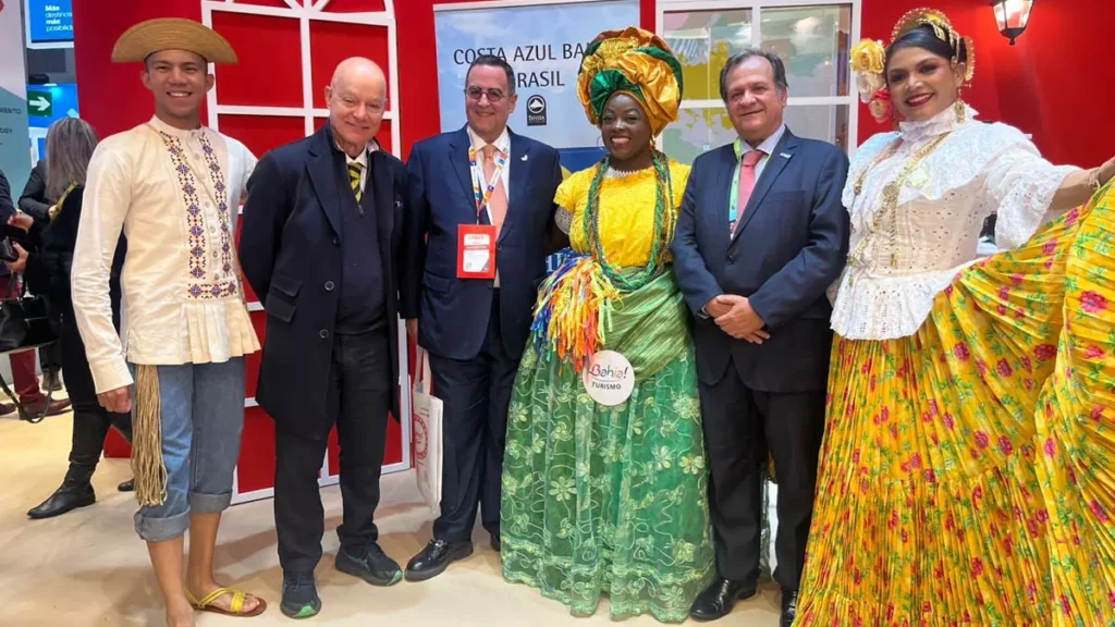 O destino Bahia ganhou protagonismo na 46ª Feira Internacional de Turismo (Fitur), realizada no Espaço Ifema, em Madri.