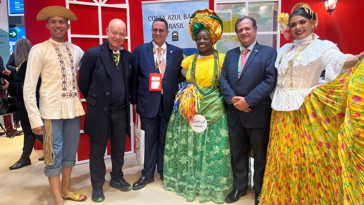 O destino Bahia ganhou protagonismo na 46ª Feira Internacional de Turismo (Fitur), realizada no Espaço Ifema, em Madri.