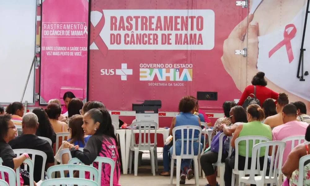 As regiões de saúde de Brumado e Vitória da Conquista serão contempladas pelo Programa Estadual de Rastreamento do Câncer de Mama,