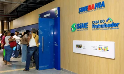 Se ligue nas vagas de emprego disponíveis no SineBahia para Salvador, RMS e interior do estado nesta segunda-feira (19).