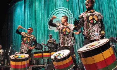 O maior grupo percussivo de samba-reggae do mundo, Olodum, comanda nesta terça-feira (6) uma noite de música, cultura e