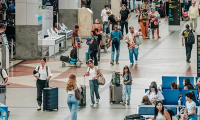 Os aeroportos baianos registram intensa movimentação desde o início da alta temporada. O Salvador Bahia Airport lidera o fluxo: