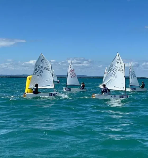 As águas da Baía de Todos-os-Santos recebem, pela primeira vez, o Campeonato Brasileiro da Classe Optimist, principal competição
