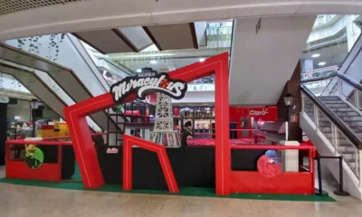 Durante o período de férias, o Shopping Piedade recebe o Parque Miraculous, atração infantil inspirada no universo da animação Miraculous,
