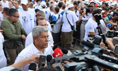 Peço a Deus um ano de paz e tranquilidade”, afirmou o governador Jerônimo Rodrigues durante a tradicional Festa do Bonfim,