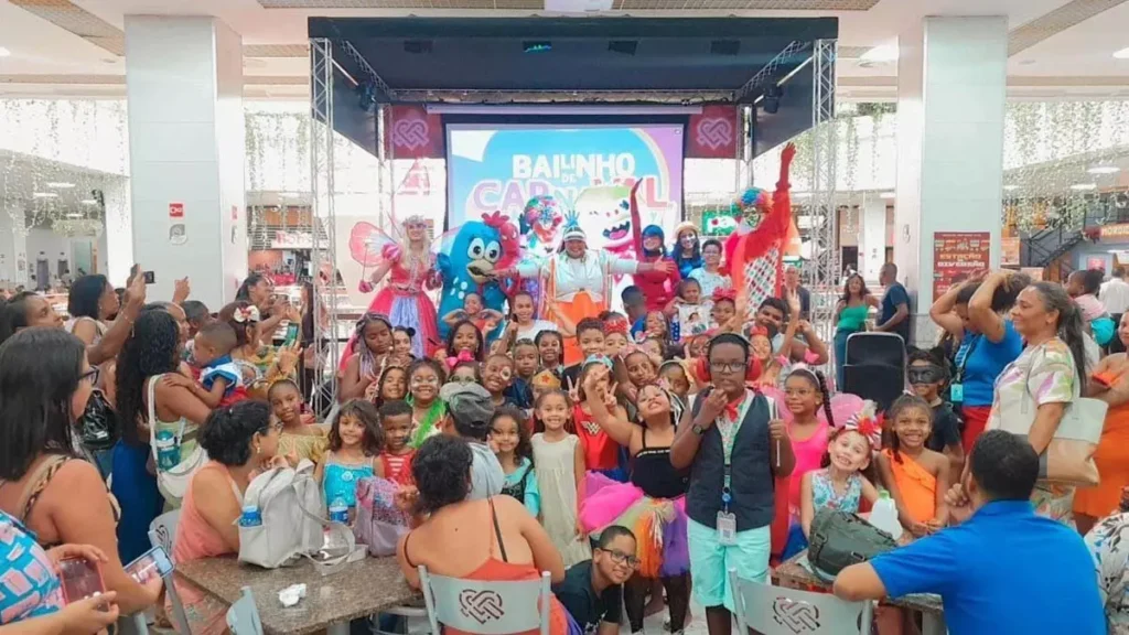 O Shopping Piedade já entrou no clima da folia e preparou uma programação especial para animar o público infantil e toda a família.