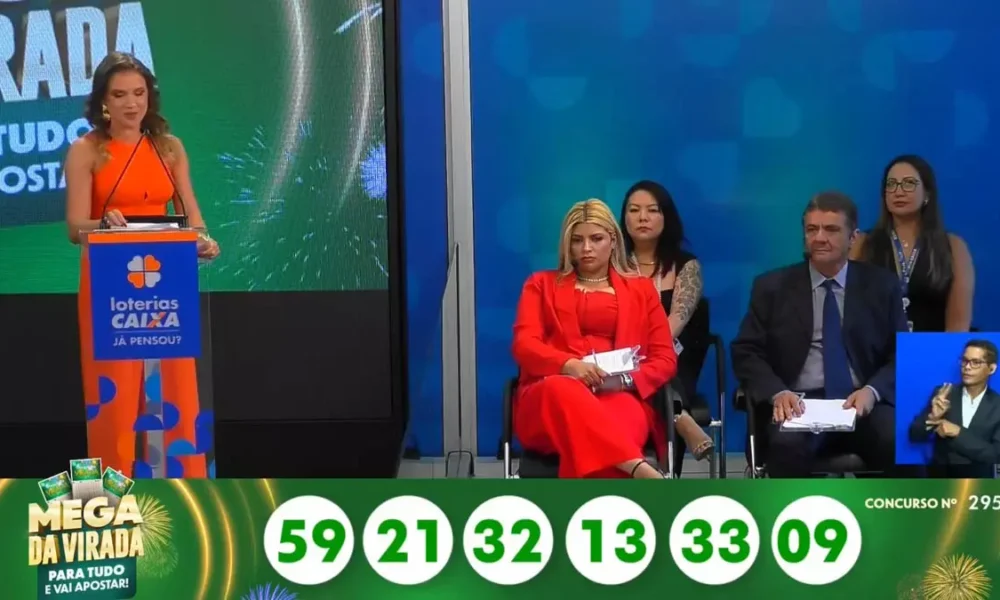 na manhã desta quinta-feira (1º), as seis apostas que dividirão a impressionante quantia de R$ 1,09 bilhão da Mega da Virada.