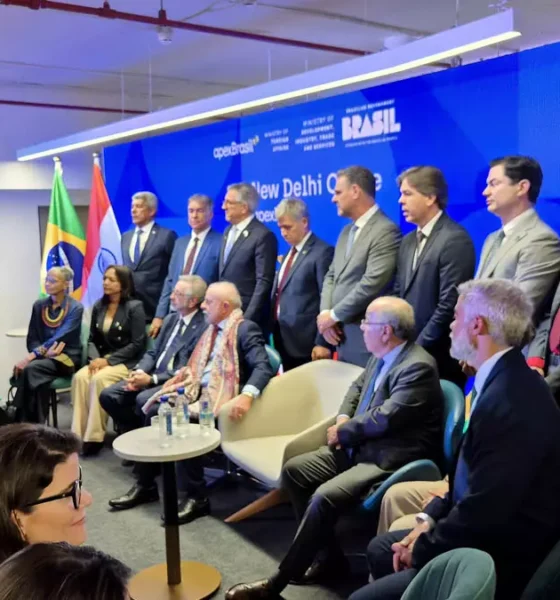 Em seu primeiro dia de agenda oficial na Índia, na manhã desta sexta-feira (20), em Nova Délhi, o governador Jerônimo Rodrigues participou